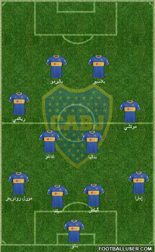 Boca Juniors Formation 2011