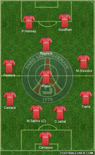 Paris Saint-Germain Formation 2011