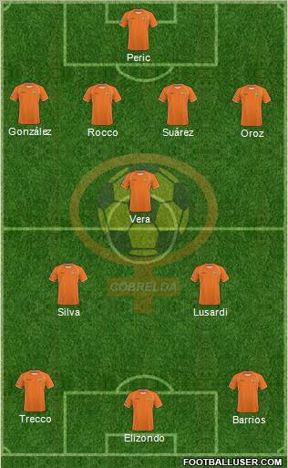 CD Cobreloa S.A.D.P. Formation 2011