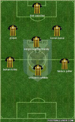 Lombard FC Pápa Formation 2011