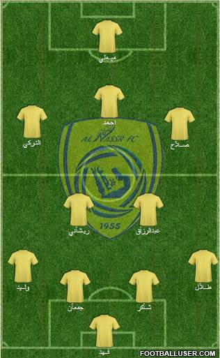 Al-Nassr (KSA) Formation 2011