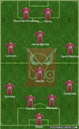 Club Tecos de la UAG Formation 2011