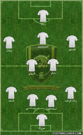 Al-Ittihad (KSA) Formation 2011