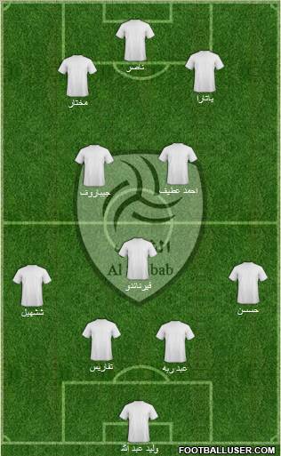 Al-Shabab (KSA) Formation 2011