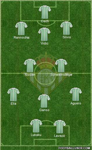 Real Betis B., S.A.D. Formation 2011