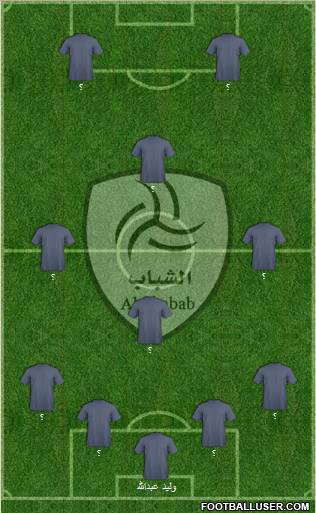Al-Shabab (KSA) Formation 2011