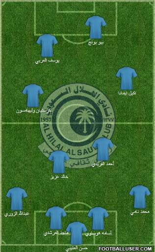 Al-Hilal (KSA) Formation 2011