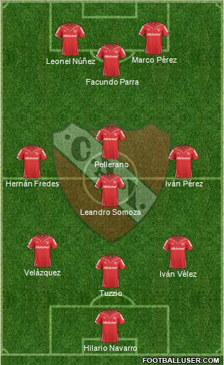 Independiente Formation 2011