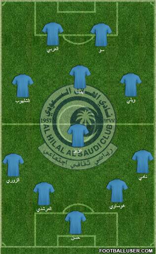 Al-Hilal (KSA) Formation 2011
