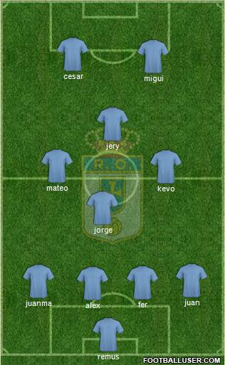 Real Oviedo S.A.D. Formation 2011
