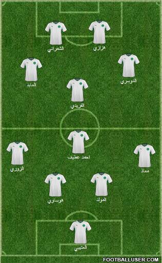 Saudi Arabia Formation 2011