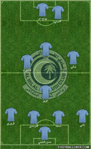 Al-Hilal (KSA) Formation 2011