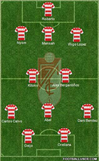 Granada C.F. Formation 2011