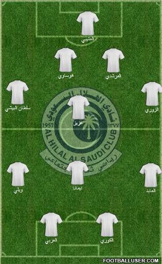 Al-Hilal (KSA) Formation 2011