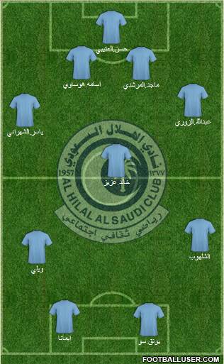 Al-Hilal (KSA) Formation 2011