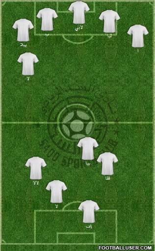 Al-Sadd Sports Club Formation 2011