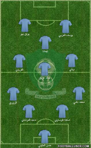 Al-Ahli (KSA) Formation 2011