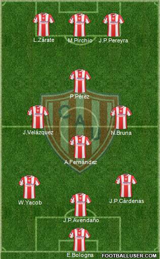 Unión de Santa Fe Formation 2011