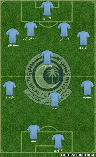Al-Hilal (KSA) Formation 2011
