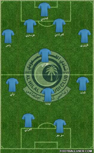 Al-Hilal (KSA) Formation 2011