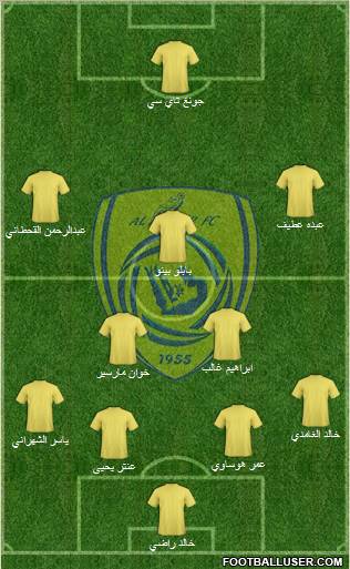 Al-Nassr (KSA) Formation 2011