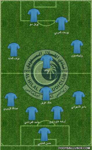 Al-Hilal (KSA) Formation 2011
