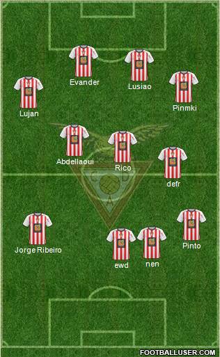Clube Desportivo das Aves Formation 2011