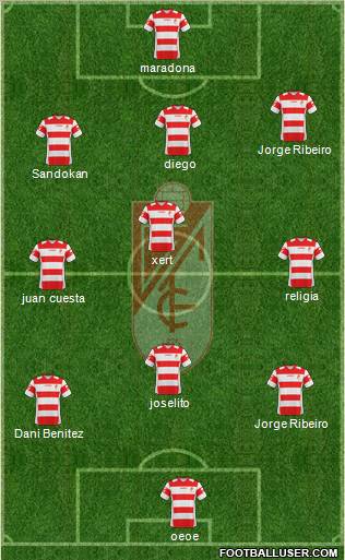 Granada C.F. Formation 2011