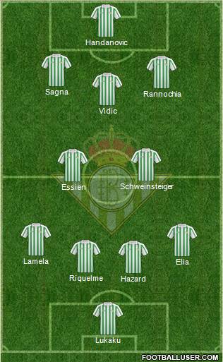 Real Betis B., S.A.D. Formation 2011