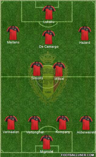 Belgium Formation 2011