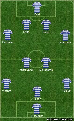 Queens Park Rangers Formation 2011