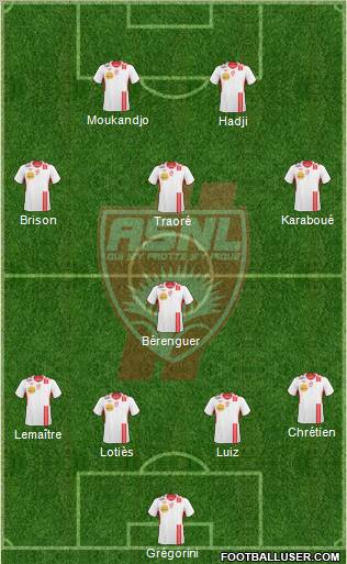 A.S. Nancy Lorraine Formation 2011