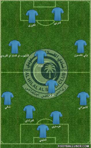 Al-Hilal (KSA) Formation 2011