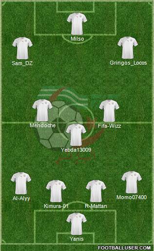 Algeria Formation 2011
