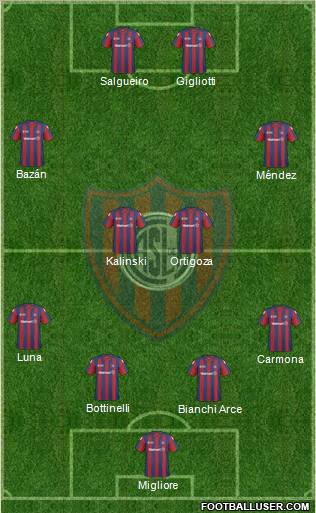San Lorenzo de Almagro Formation 2011