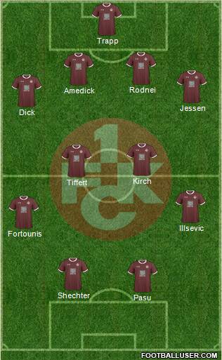 1.FC Kaiserslautern Formation 2011