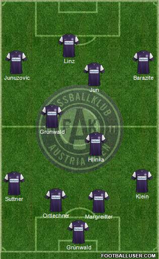 FK Austria Wien Formation 2011