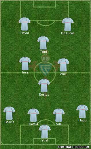 R.C. Celta S.A.D. Formation 2011