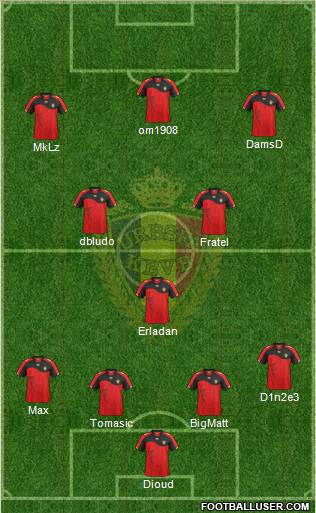 Belgium Formation 2011
