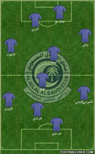 Al-Hilal (KSA) Formation 2011