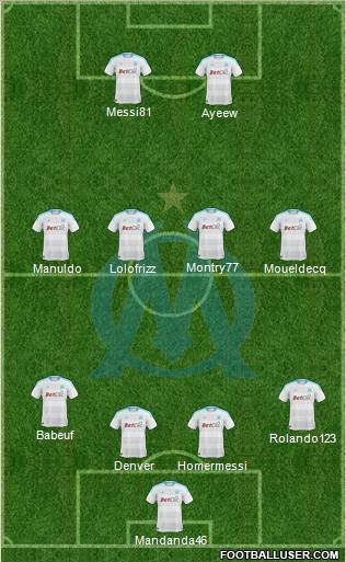 Olympique de Marseille Formation 2011