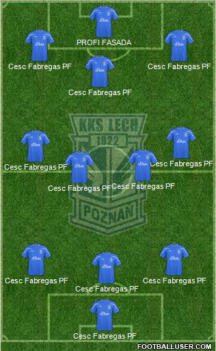 Lech Poznan Formation 2011
