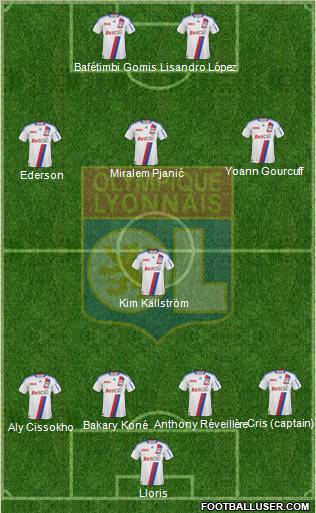Olympique Lyonnais Formation 2011