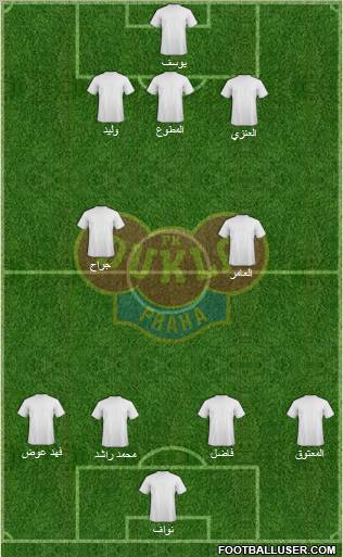 Dukla Prague Formation 2011