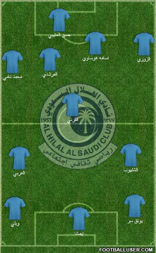 Al-Hilal (KSA) Formation 2011