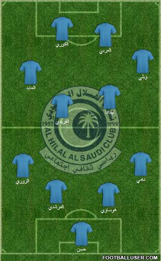 Al-Hilal (KSA) Formation 2011