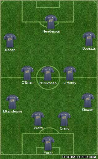 Millwall Formation 2011