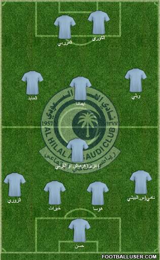 Al-Hilal (KSA) Formation 2011