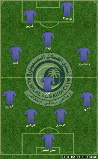 Al-Hilal (KSA) Formation 2011
