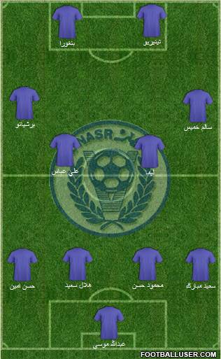 Al-Nassr (UAE) Formation 2011